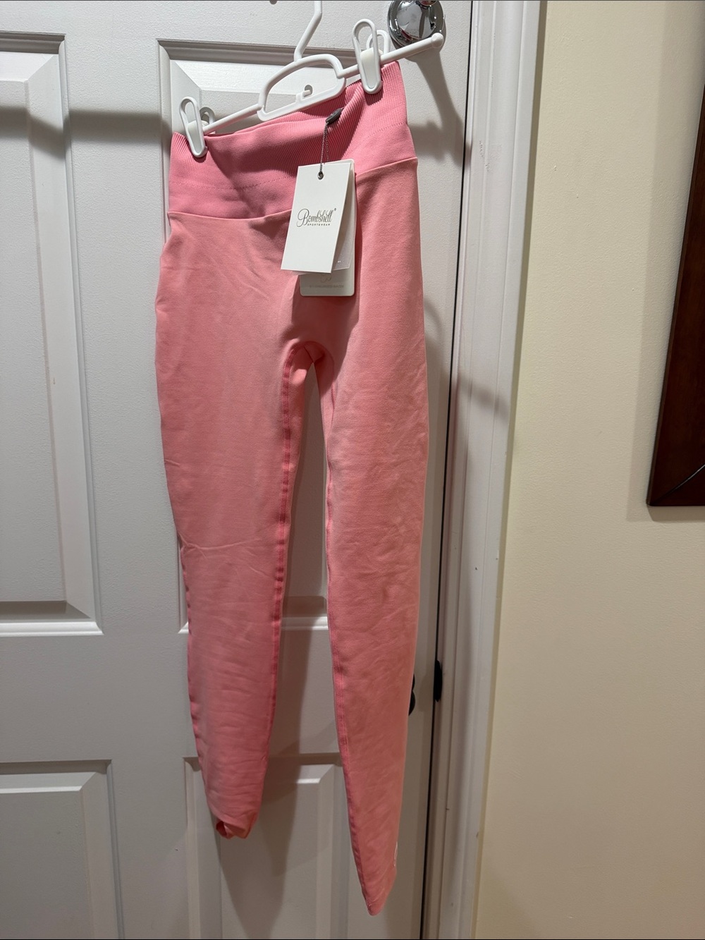 Bombshell Sportswear Pink High-Waist Leggings